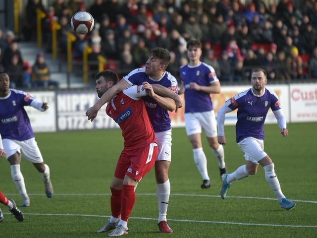 Ryan Watson returned to the Boro starting line-up