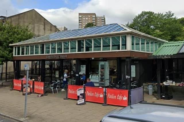 The Pavilion Cafe at the front of Sowerby Bridge Market. Picture: Google