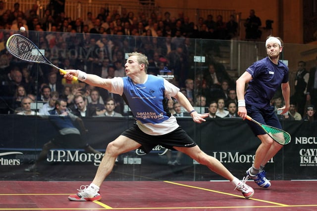 Pontefract Squash Club's James Willstrop lost his world number one ranking after losing to fellow Yorkshireman Nick Matthew in the final of the Tournament of Champions at Grand Central Station, New York.