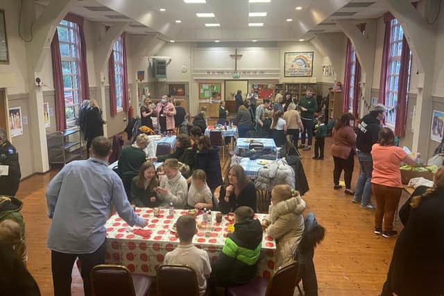 Crafts and food are being offered at Holy Nativity Church in Mixenden