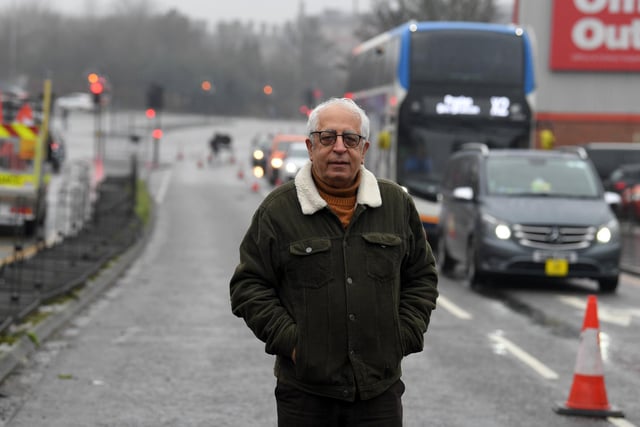 Saeid Hendi was one of those impacted by the roadworks