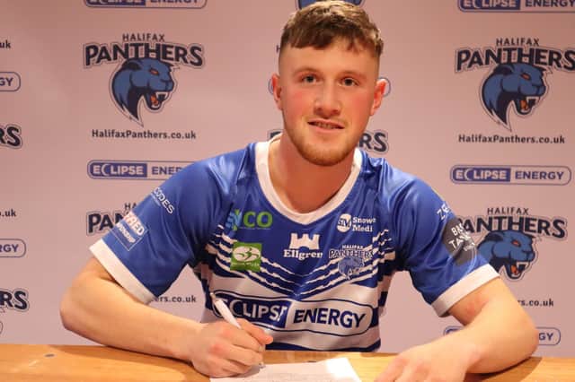 Liam Whitton signed for Panthers in November.