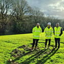 Yorkshire Housebuilder Acquires Land for New Homes in Halifax L-R Nick Ollis Sales Manager, Scott Leather Development Director, Andrew Gawthorpe Managing Director