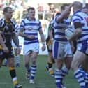 Halifax RLFC defeated Rochdale Hornets 38-6 in the Northern Rail Cup.