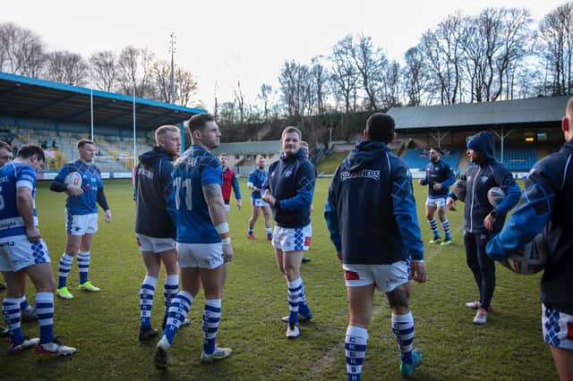 Halifax Panthers take on Featherstone Rovers in the Challenge Cup on Sunday. Picture: Simon Hall