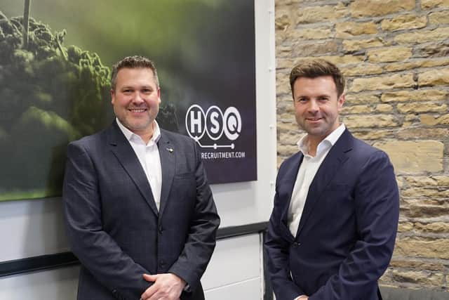 Martin Spencer, Business Manager and Andrew Pilling, Managing Director at HSQ Recruitment