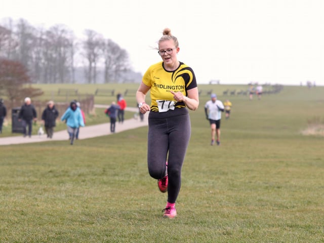 A Bridlington Road Runners athlete in action at the East Yorkshire Cross Country League fixture at Sewerby
Photo by TCF Photography