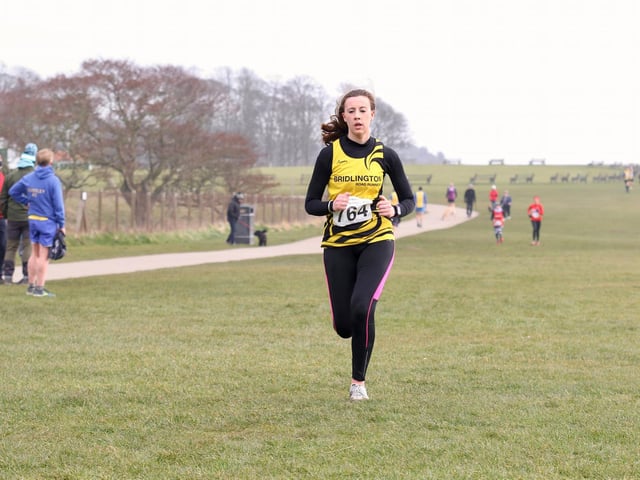 Bridlington's Ellis Hodges in action at the East Yorkshire Cross Country League fixture at Sewerby

Photo by TCF Photography