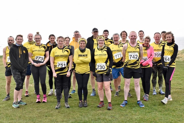 The Bridlington Road Runners team at the East Yorkshire Cross Country League fixture at Sewerby

Photo by TCF Photography