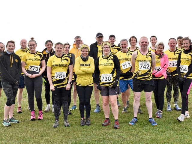 The Bridlington Road Runners team at the East Yorkshire Cross Country League fixture at Sewerby

Photo by TCF Photography