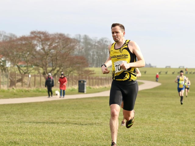 A Bridlington athlete in action at the East Yorkshire Cross Country League fixture at Sewerby

Photo by TCF Photography