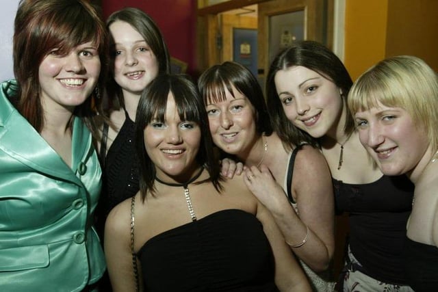 Sixth Form Prom of Ryburn Valley High school at Bar 11, Halifax back in 2004.
