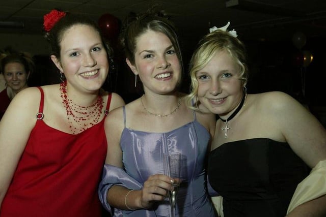 Year 11 Prom for Crossley Heath School students at the Weavers back in 2003.