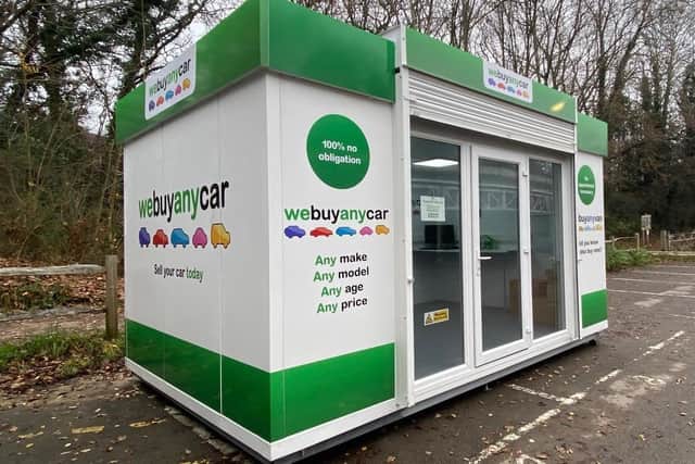 The new pod branch opened this week in the car park of Matalan in Halifax