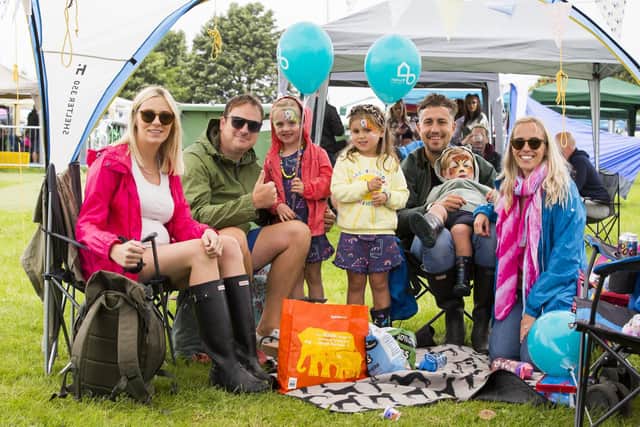 Festival-goers enjoying last year's Brodstock