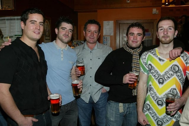 Wayne, Ben, Matt, Patrick and Gavin.