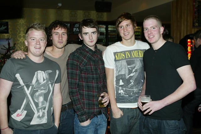 Carlton, Robin, Cotter, Scott and James.