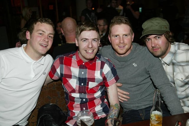 Ollie, Paddy, Dan and Mikey.