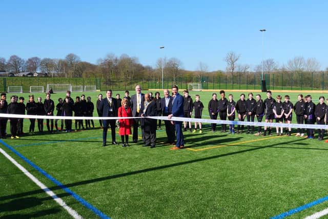 New community sports hub officially opened at Rastrick High School