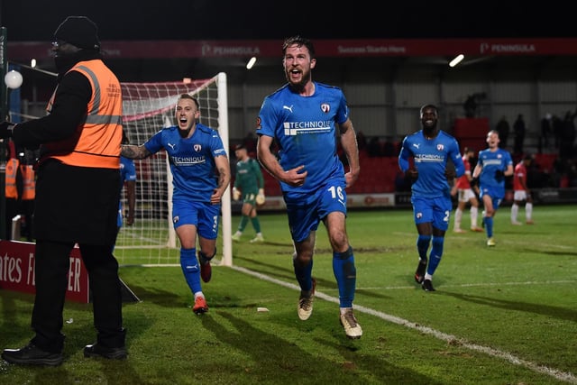 You can get 5/1 on Chesterfield getting promoted and 1/10 on a top seven spot with William Hill.

Photo: Getty Images