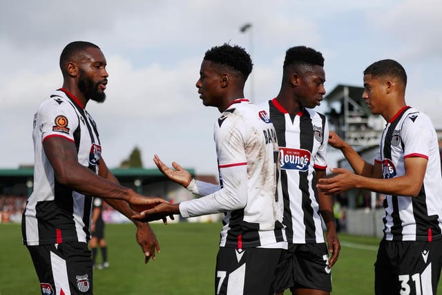 You can get odds of 20/1 on promotion for Grimsby and 10/11 for a play-off place with Bet365.

Photo: Getty Images
