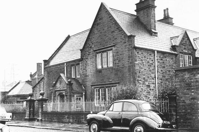 The police HQ at Sowerby Bridge, in 1964.