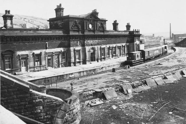 Halifax railway station in 1979.