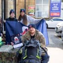Veterans Paul Tait and Bobby Walker, with Amy-Lee Walker and Jodie Walker