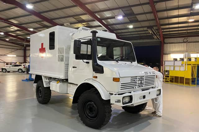 Brighouse-based emergency vehicle manufacturer, Venari Group, is making ambulance for medics in Ukraine