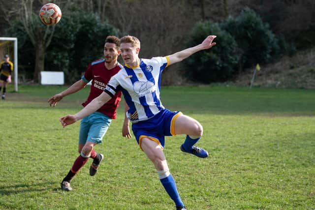 Action from Sowerby Bridge v Greetland