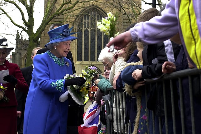 Every year, on the Thursday before Good Friday, the Queen hands out special purses of coins to elderly people who have worked in their community. The Maundy Service mirrors the tale of Jesus washing his disciples’ feet. The Queen has marked the occasion in Yorkshire including at York Minster, Wakefield Cathedral and Selby Abbey.