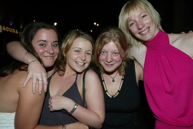 Enjoying a Halifax night out back in 2004.