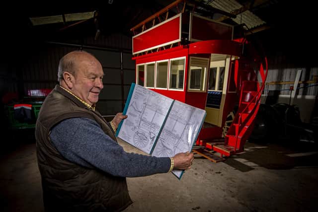 The omnibus has been built from century old plans. Image: Tony Johnson.