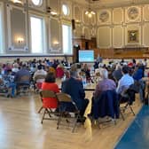 Community iftar at Todmorden Town Hall