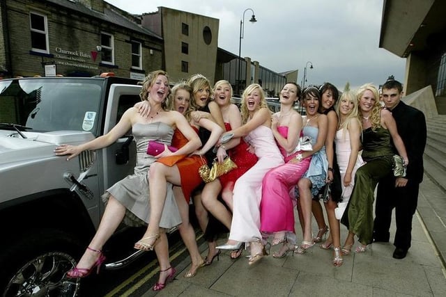 Brighouse High school's prom back in 2007.