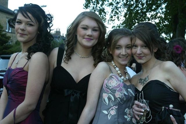 Year 11 Prom at Brooksbank School in 2009.