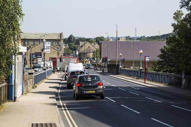 Road improvements planned for Brighouse. A641 Huddersfield Road into Brighouse