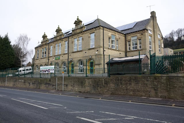 Luddendenfoot Academy is over capacity by 3.8%. The school has an extra 7 pupils on its roll.