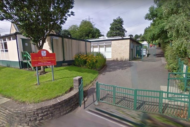 St John's Primary School In Rishworth is over capacity by 5.7%. The school has an extra 8 pupils on its roll.