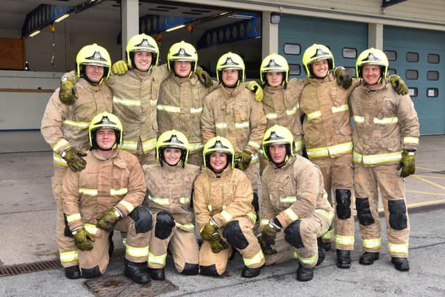 The new West Yorkshire firefighters