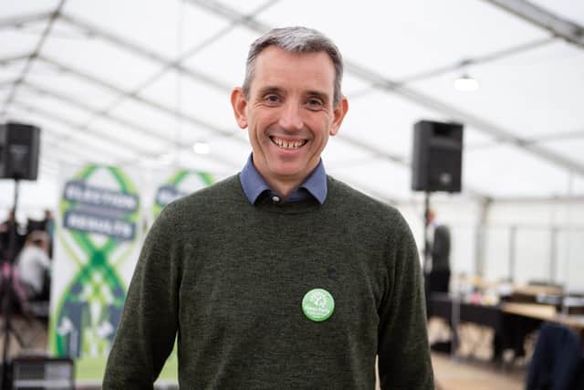 Martin Hey, Green Party wins Northowram and Shelf at Calderdale Council Election count 2022