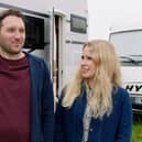 Jon Richardson and Lucy Beaumont. Picture: UKTV/Screengrabs