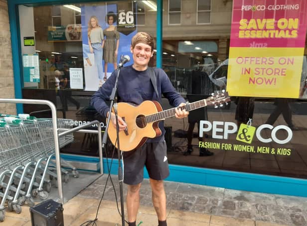 Frankie Porter has been busking in Halifax for 16 years