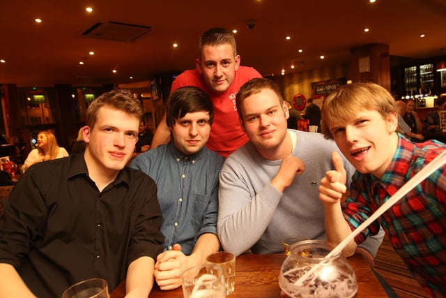Stephen, Liam, Stu, Joe and Alex.