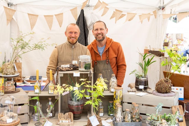 Chris and Colin Atkinson-Oxberry from La Maison Rustique, at The Piece Hall Makers' Market