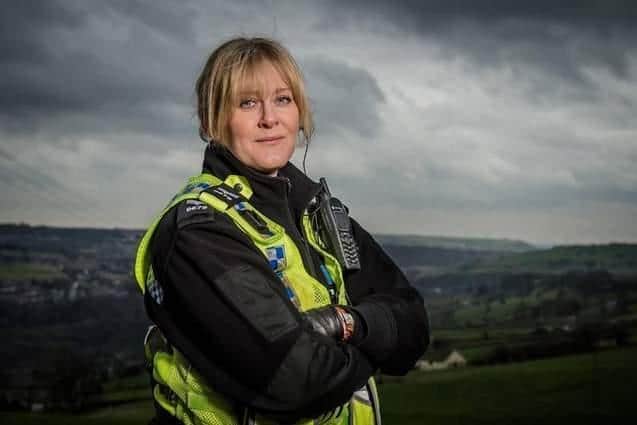 Sarah Lancashire plays Sergeant Catherine Cawood in Happy Valley