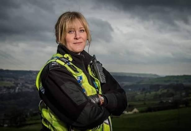 Sarah Lancashire plays Sergeant Catherine Cawood in Happy Valley