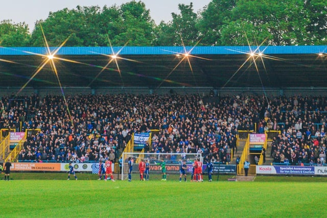 Fans at The Shay. Photo: Marcus Branston