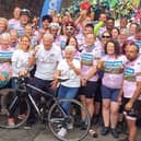 The riders will set off from Yorkshire and cycle to London