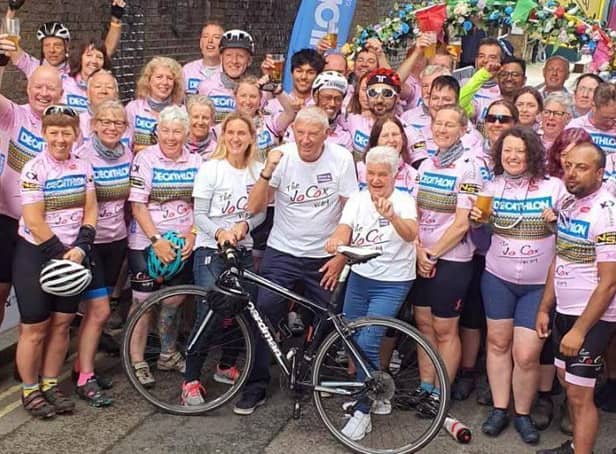 The riders will set off from Yorkshire and cycle to London